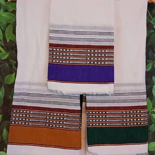 Ethiopian Traditional Cotton Scarf Rasta