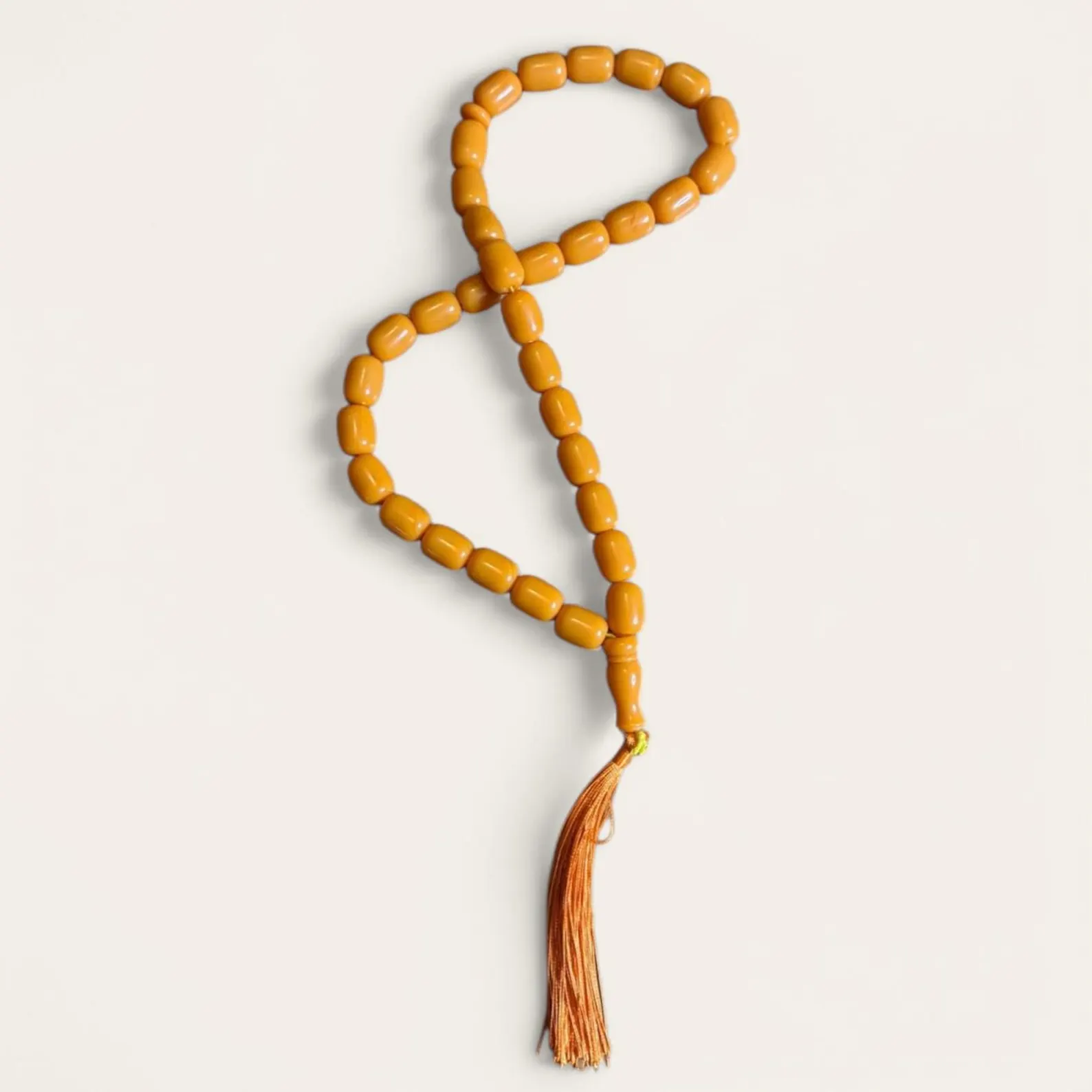 Farmhouse Wood Bead Garland